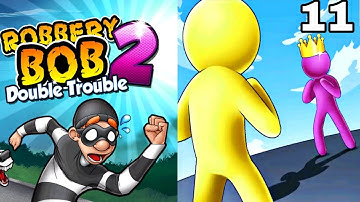Robbery Bob 2 Vs Giant Rush : Gameplay Walkthrough iOS, Android Part 11