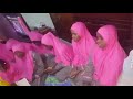 بنات بدولة السنغال يقرؤون مثل الشيخ خليل الحصري سورة الصافات
