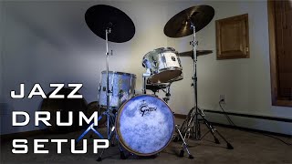 Jazz Drumming Setup for Optimal Movement and Flow