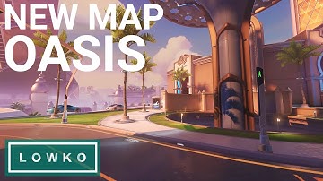 Overwatch: NEW MAP OASIS - Full Map Overview!