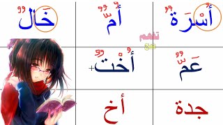 تعلم القراءة والكتابة للمبتدئين من الصفر reading arabic alphabet