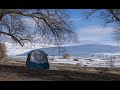 Kış Kampı (Winter Camp) 5: Arpenaz Base M Gölgelik Çadır,  Kampta Sac Kavurma