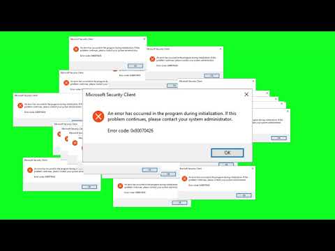 Windows 10/Server 2022 Error Green Screen