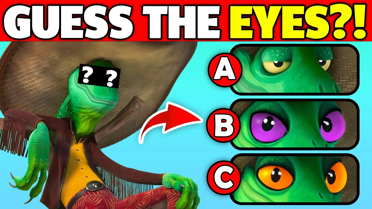 Какие глаза принадлежат Иисусу? 🦎 | Сможете ли вы угадать? | Викторина по «Зверополису 2»! | Джуд...