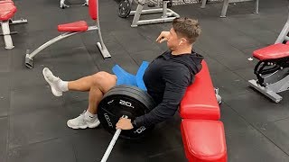 Landmine Single-Leg Hip Thrust