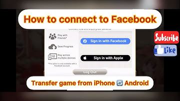 How to connect June’s journey to Facebook | how to transfer the game from iPhone 🔄 Android