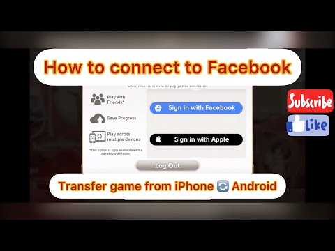 How to connect June’s journey to Facebook | how to transfer the game from iPhone ? Android