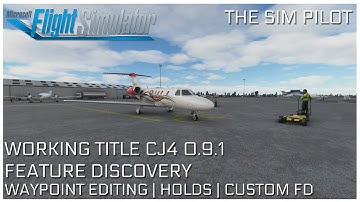 Microsoft Flight Simulator 2020 | Tutorial EP#28 | WORKING TITLE CJ4 0.9.1 | FEATURE DISCOVERY