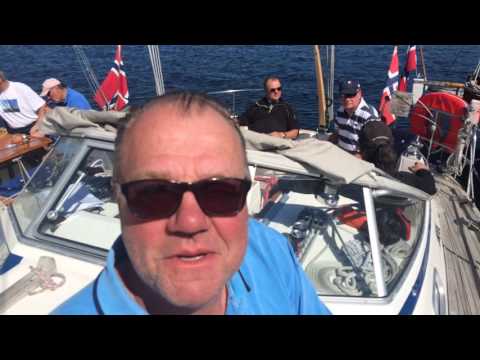 Truls Berger sails from Son with the class with everything on