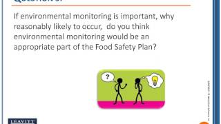 FSMAFridays   June 28 Session What do good environmental control systems look like