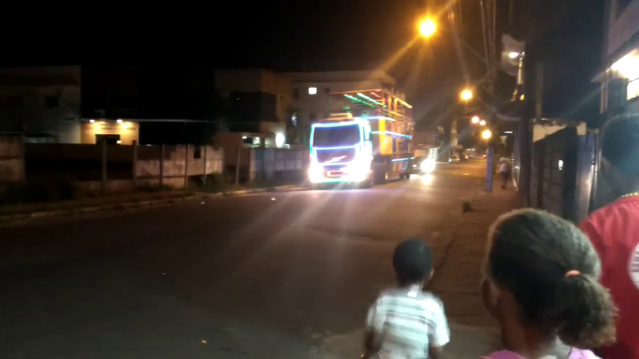 Carreta Mega Tchan chegou em Macaé - Macaé Tips