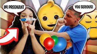 I'M PREGNANT BY ANOTHER MAN PRANK!! ON RUNIK ( goes crazy)