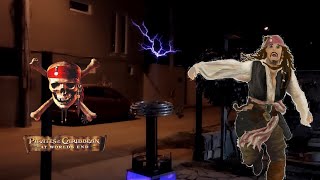 Pirates Of The Caribbean With Tesla Coil