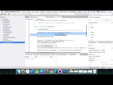 Xamarin - UIScrollView 1