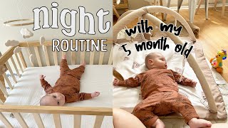 Night Time Routine with my 5 Month Old 🌙 by Tina Sayers 565 views 8 months ago 18 minutes