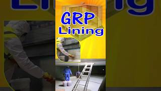 GRP Lining #grplining #grpliningwatertank #grpsewagepipe #grpmanhole #waterproofing #grproofgutter