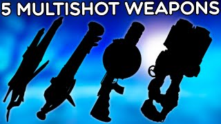 Review Top 5 Weapons With Innate Multishot In Warframe
