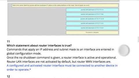 CCNA 1 Chapter 6 v5.0 Exam Answers 2014