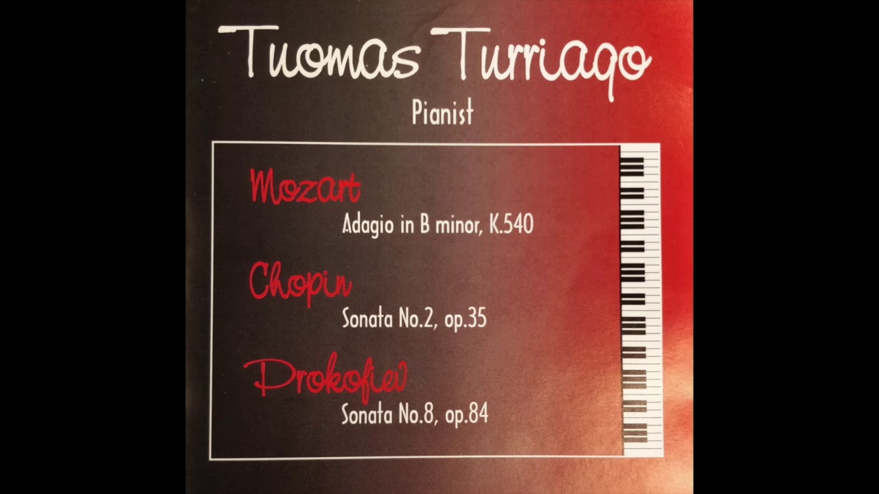 Chopin: Sonata no 2 in b-flat minor, Op. 35. Tuomas Turriago, piano.