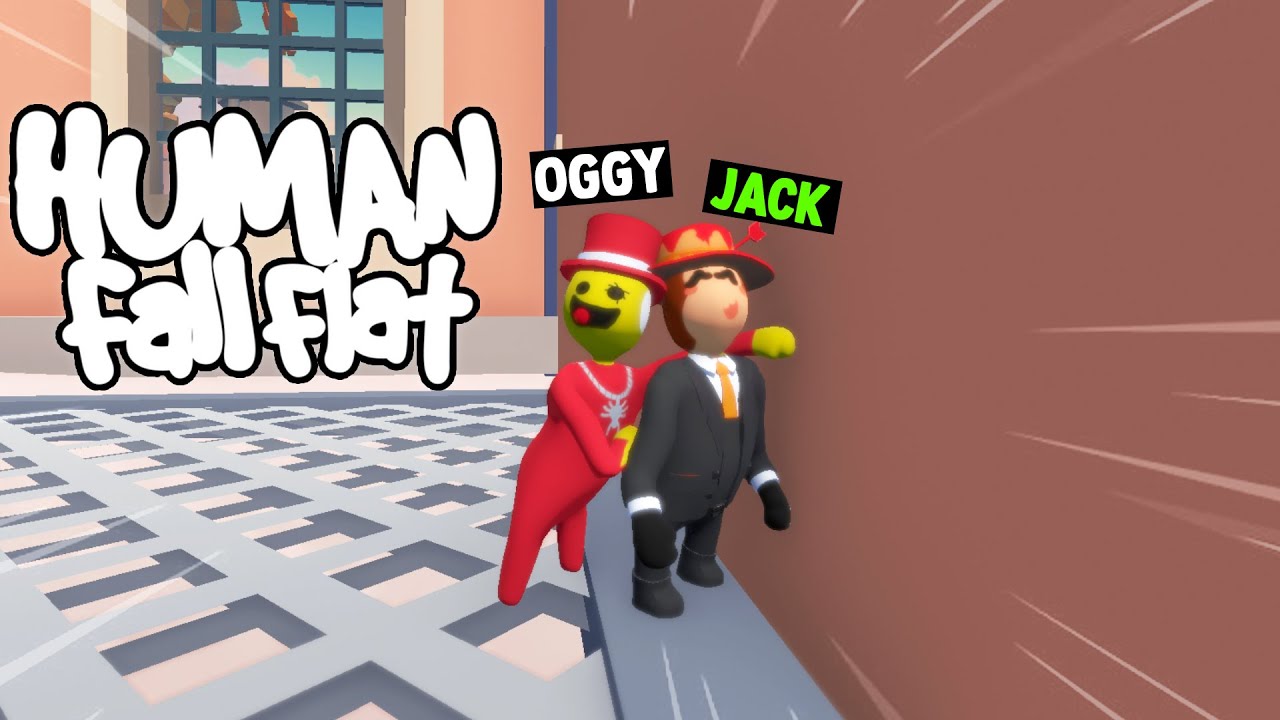 Oggy Becomes SAMMY In Funny Human Fall Flat Part -2