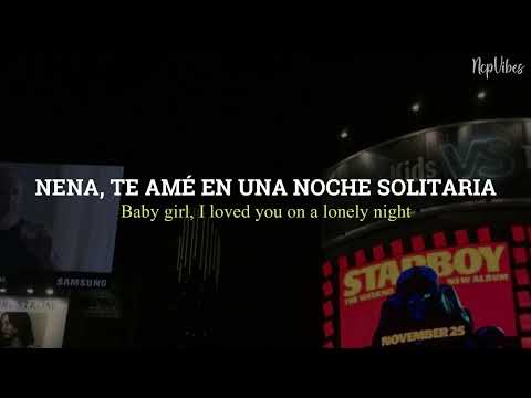 The Weeknd - A Lonely Night | Sub.Español // Lyrics