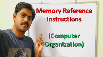 Memory Reference Instructions | computer Organization | Computer Architecture Lectures