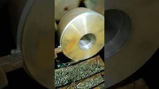 crane wheel made with lathe machine #machine #wood #automobile #viral #cnc #trending #lathe #factory