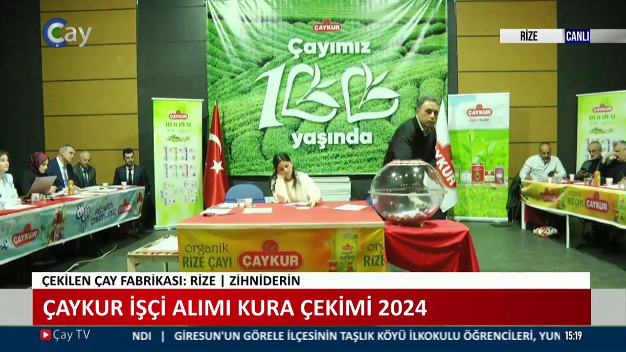 ÇAYKUR KURA ÇEKİMİ 2024 SONUÇLARI - 4. BÖLÜM  |  14.05.2024