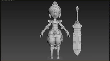 3D게임캐릭터 모델링 / 텍스쳐 튜토리얼(3DsMax Game Character Modeling & texturing Tutorial)