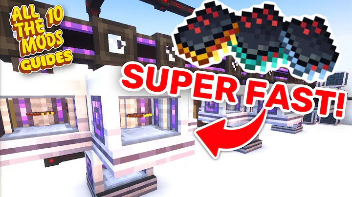 How To Auto-Craft AE2 Processors FAST in All The Mods 10