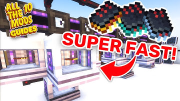 How To Auto-Craft AE2 Processors FAST in All The Mods 10