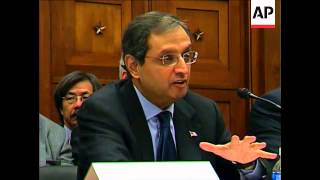 Celebrity The heads of eight big banks told members of Congress they feel the public's pain stemming from the Net Worth