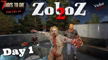 7 Days To Die | Zoboz 2 - Episode 1 (Alpha 19) @Vedui42