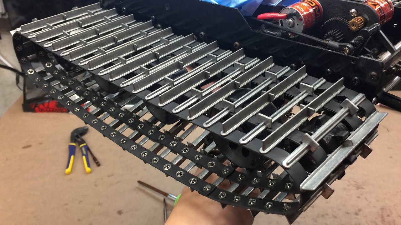 EXTREME RC 4X4 Kyosho Blizzard Track Tensioning