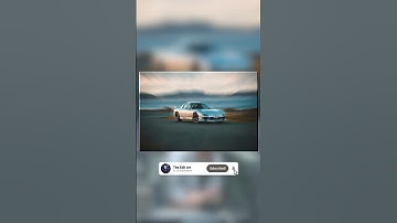 Zoom Blur Effect | Photoshop | Noob vs Pro Editor | Tutorial | The Edit Art | Beginner | shorts
