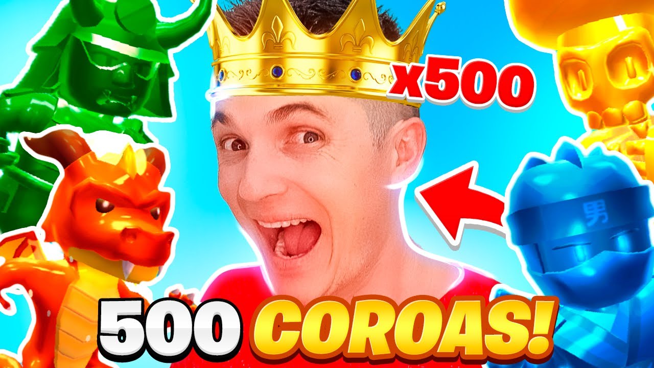 JOGUEI COM AS 4 ESPECIAIS E PEGUEI 500 COROAS NO STUMBLE GUYS🤩