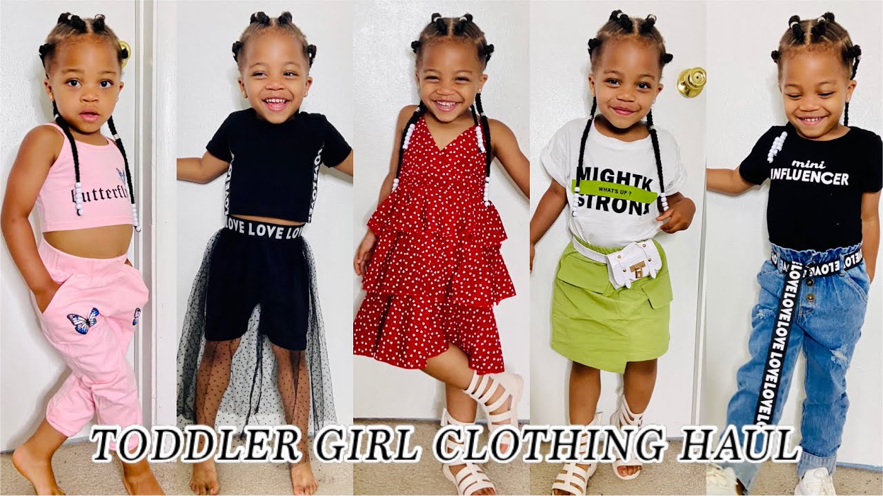 HUGE TODDLER GIRL CLOTHING HAUL 2021, SHEIN FASHIONABLE Clothing For  Toddlers