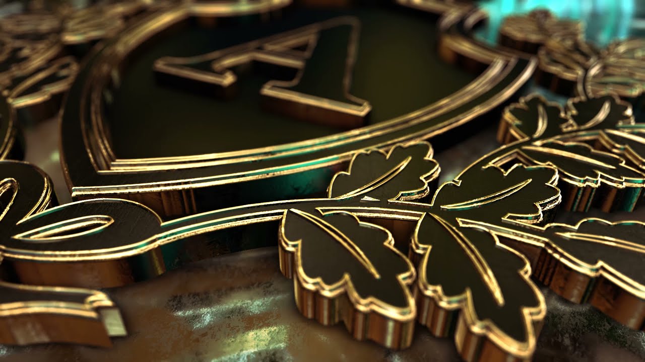create 3D Luxury Crystal Logo Intro Animation
