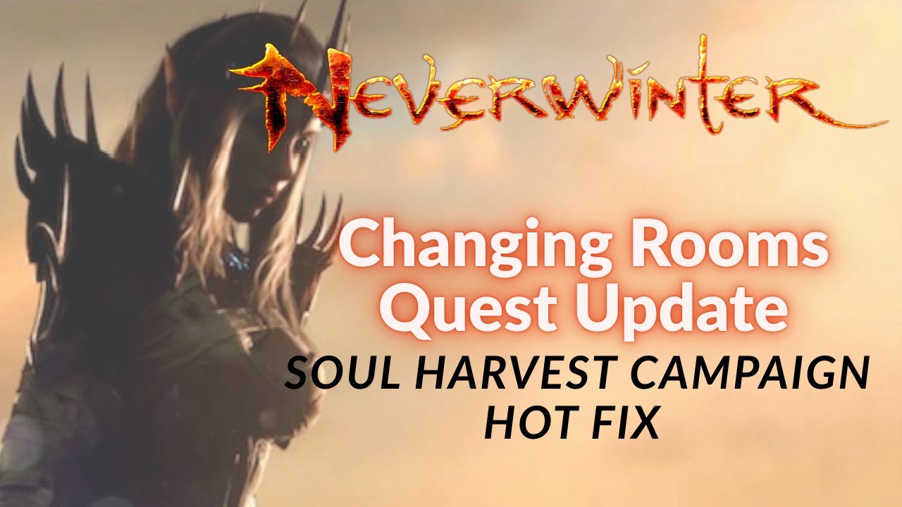 Changing Rooms FIXED! Soul Harvest Hotfix Update | No More Quest Wipes