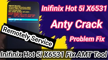 Infinix Hot 50i X6531 Anti Crack issue Fix Android Multi Tool  Hard Reset (Factory Reset) Fixed