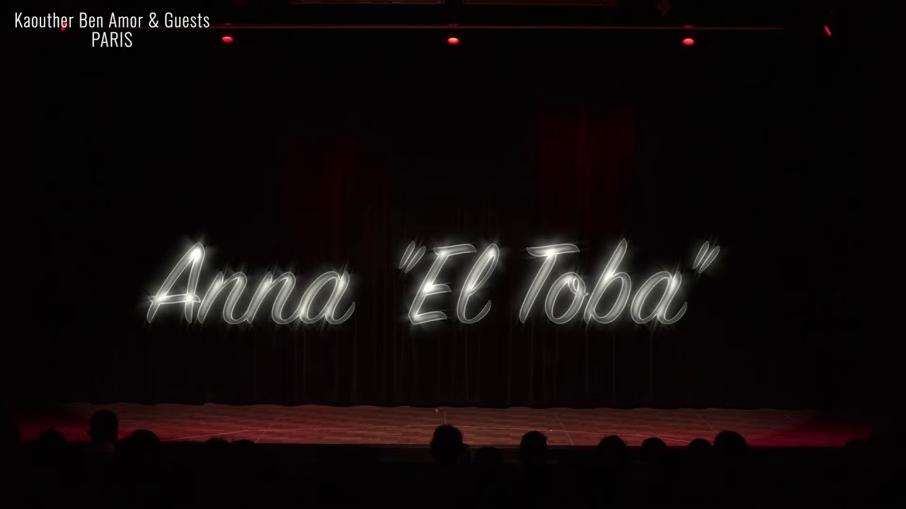 Anna « El Toba » Gala Kaouther Ben Amor Paris 2019