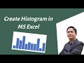 Create Histogram in MS Excel