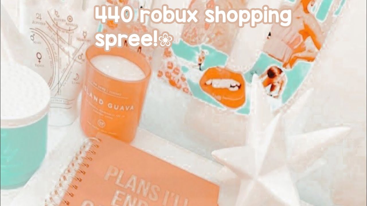 440 robux shopping spree! - YouTube