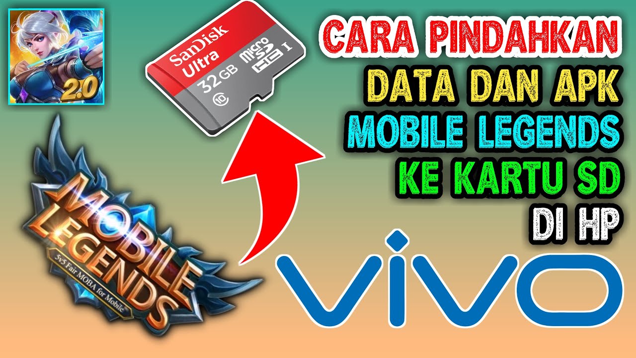 Cara Memindahkan Data Dan Apk Mobile Legends Ke Kartu Sd Di Hp Vivo Tanpa Root 100 Work Youtube