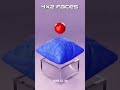Pillow face simulation #blender #animation #3dmodeling #viral