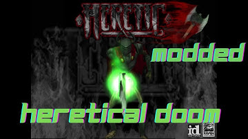 E2M1 Heretical Doom mod for Heretic, madman difficulty - stream highlight