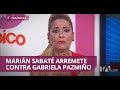 Mari�n Sabat� a Gabriela Pazmi�o: "No critiques lo que t� misma haces" - Jarabe de Pico