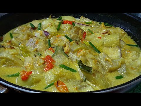 Resep Lodeh Terong Ebi
