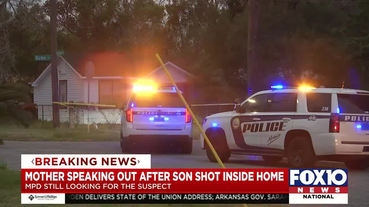 Mother speaks out after her son was shot in their home - YouTube