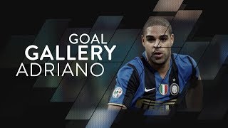 ADRIANO LEITE RIBEIRO | All of his 74 Inter goals ⚫